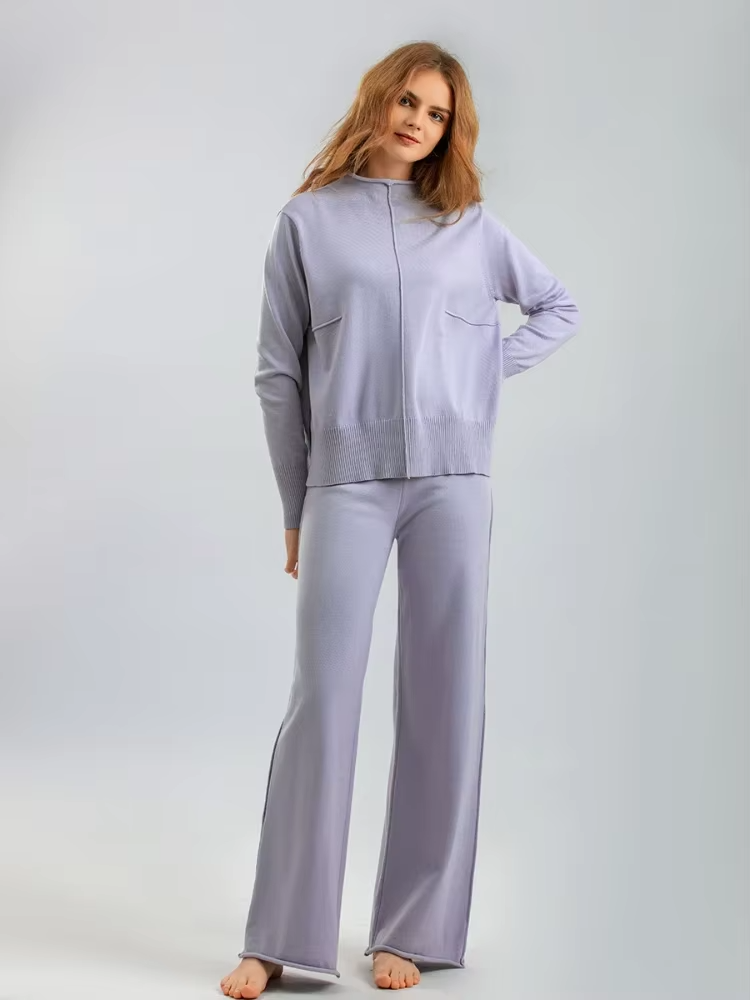 Ensemble Femme Pull Pantalon Oversized 5