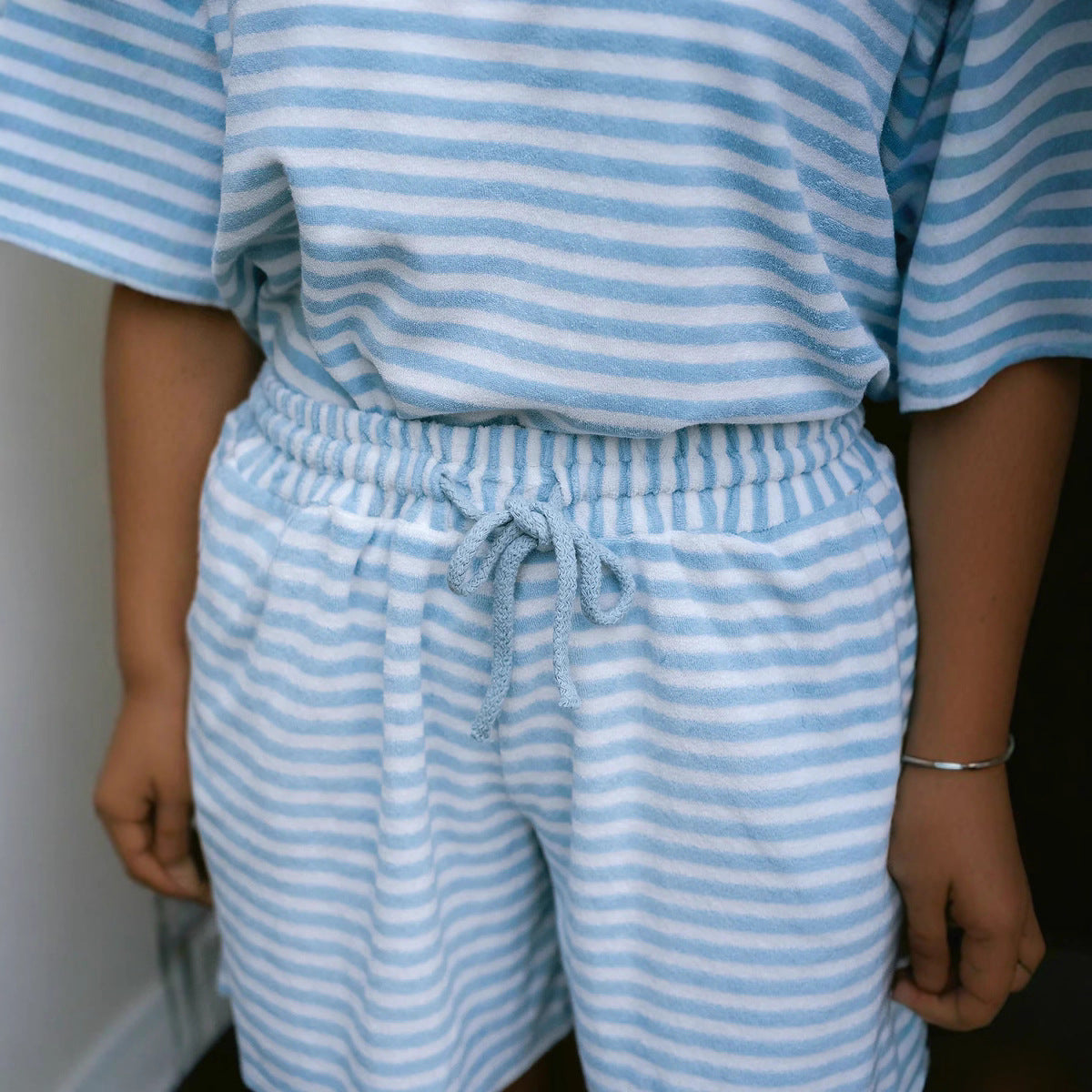 Ensemble Femme Stylé à Motif Rayé 5