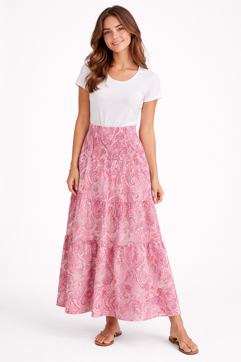 Ensemble Fluide Femme Imprimé Floral Élégant - Pantalon Large &