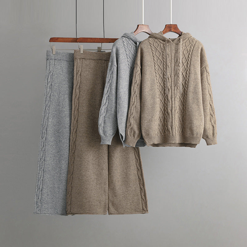 Ensemble Oversize Femme Confort Tricot 1