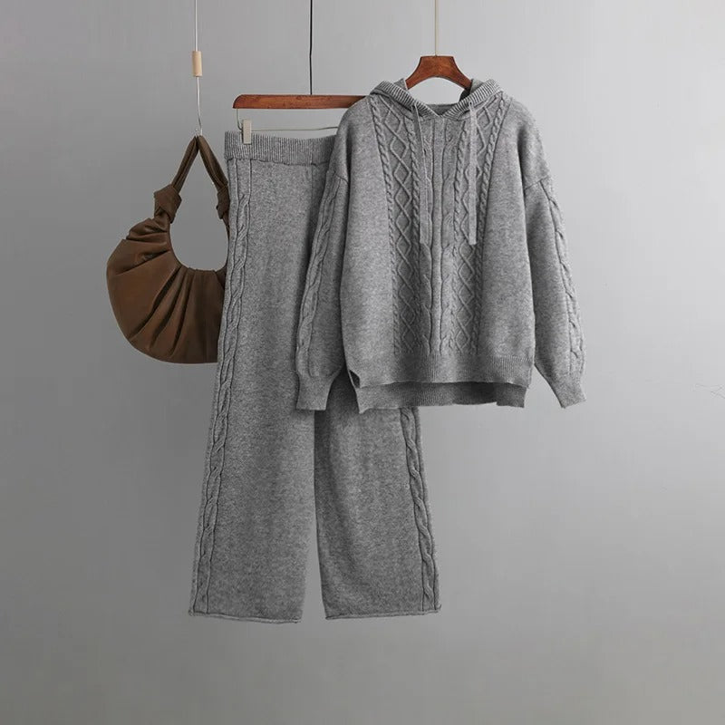 Ensemble Oversize Femme Confort Tricot 5