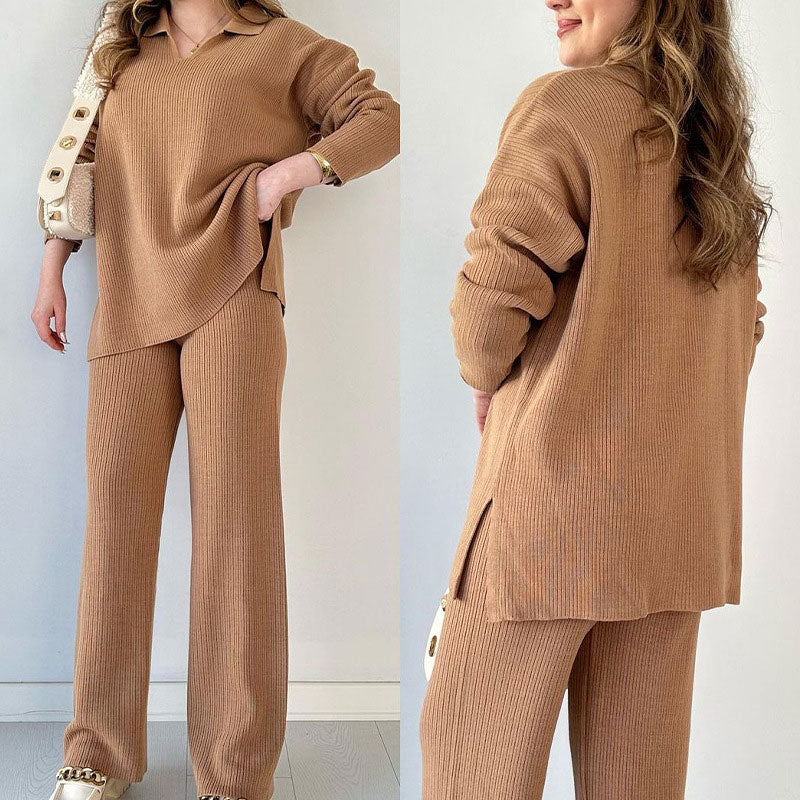 Ensemble Pantalon Large Élégant pour Femmes 2
