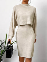 Ensemble Tailleur Femme Manches Longues Fluide