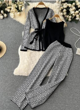 Ensemble Tailleur Femme Trois Pièces Vêtements pour femmes