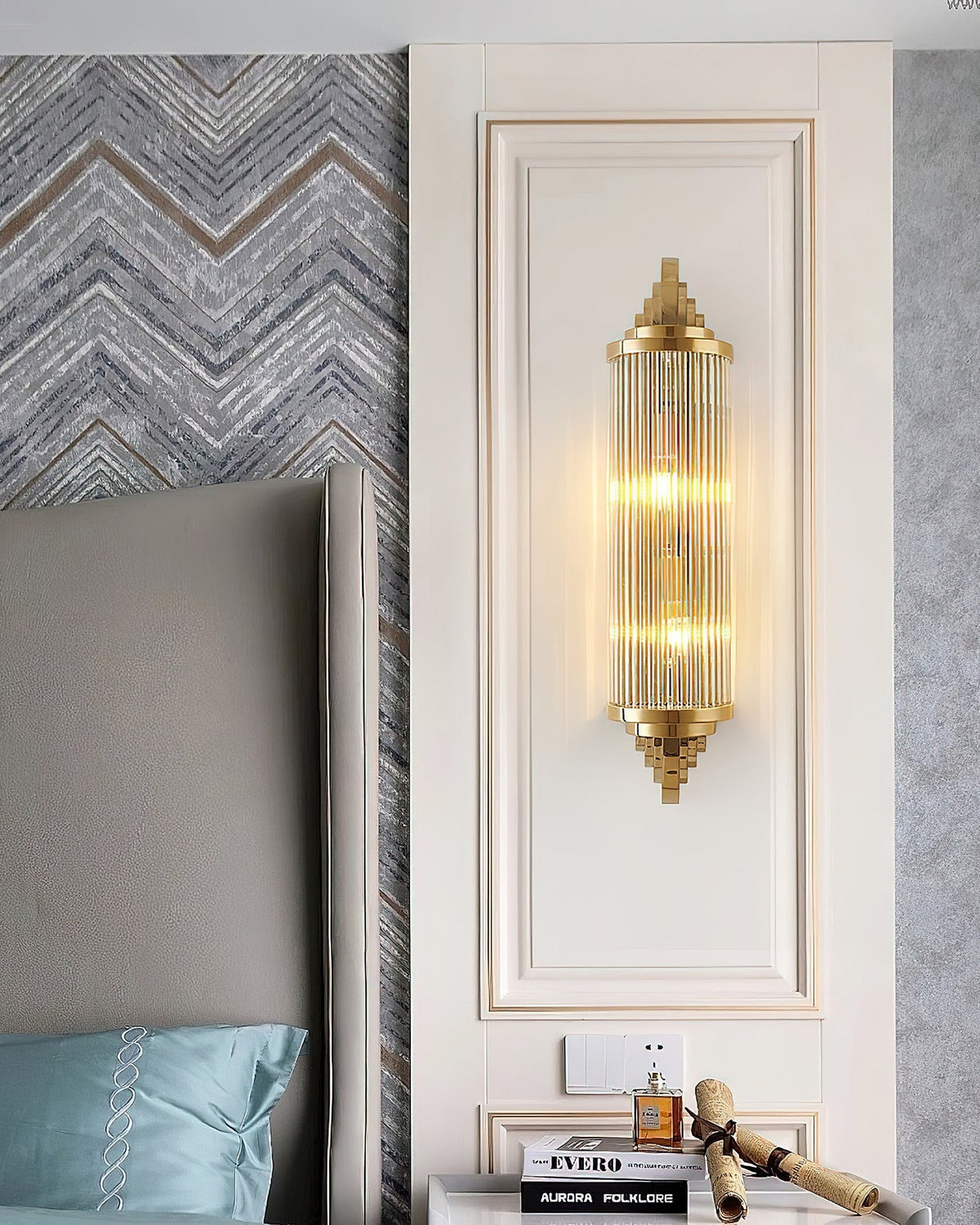 Applique Murale Gatsby - Élégance Art Déco en Or