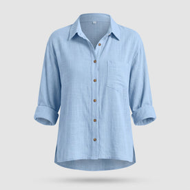 Chemise Coupe Décontractée pour Femme - Blouse Ample
