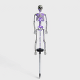Piquet de Jardin Squelette Solaire Lumineux - Décor LED Halloween Extérieur
