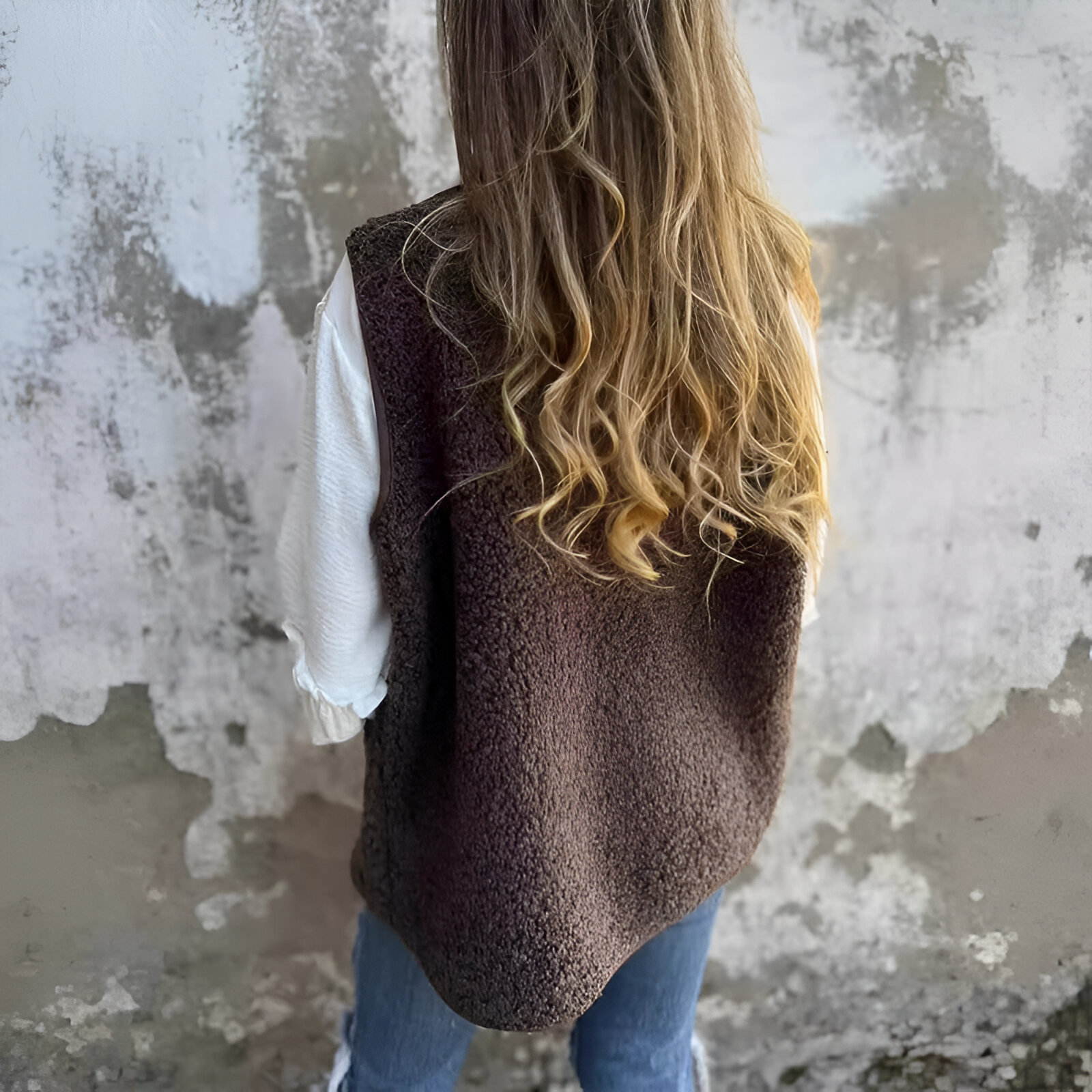 Gilet Femme à Boutons Acryliqu Autumn Collection