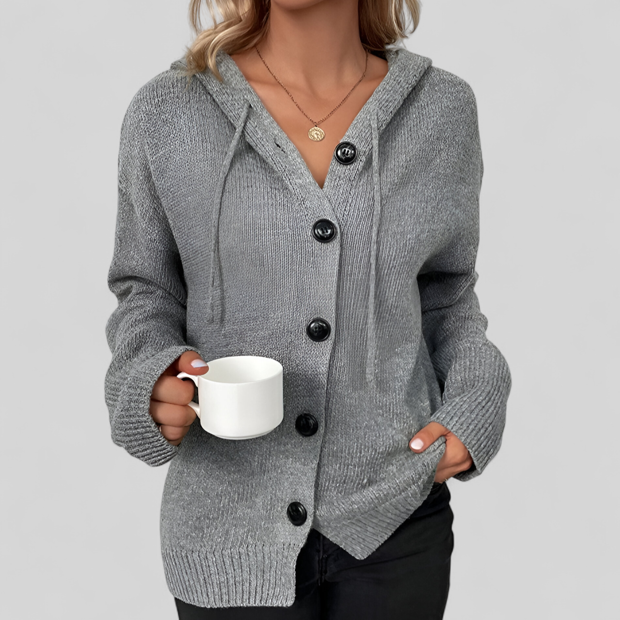 Bequeme Damen Strickweste Herbstkollektion