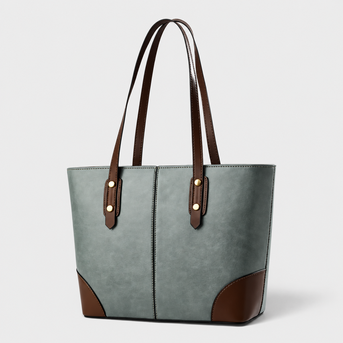 Sac à Main Épaule Vintage en Cuir Femme Grande Capacité