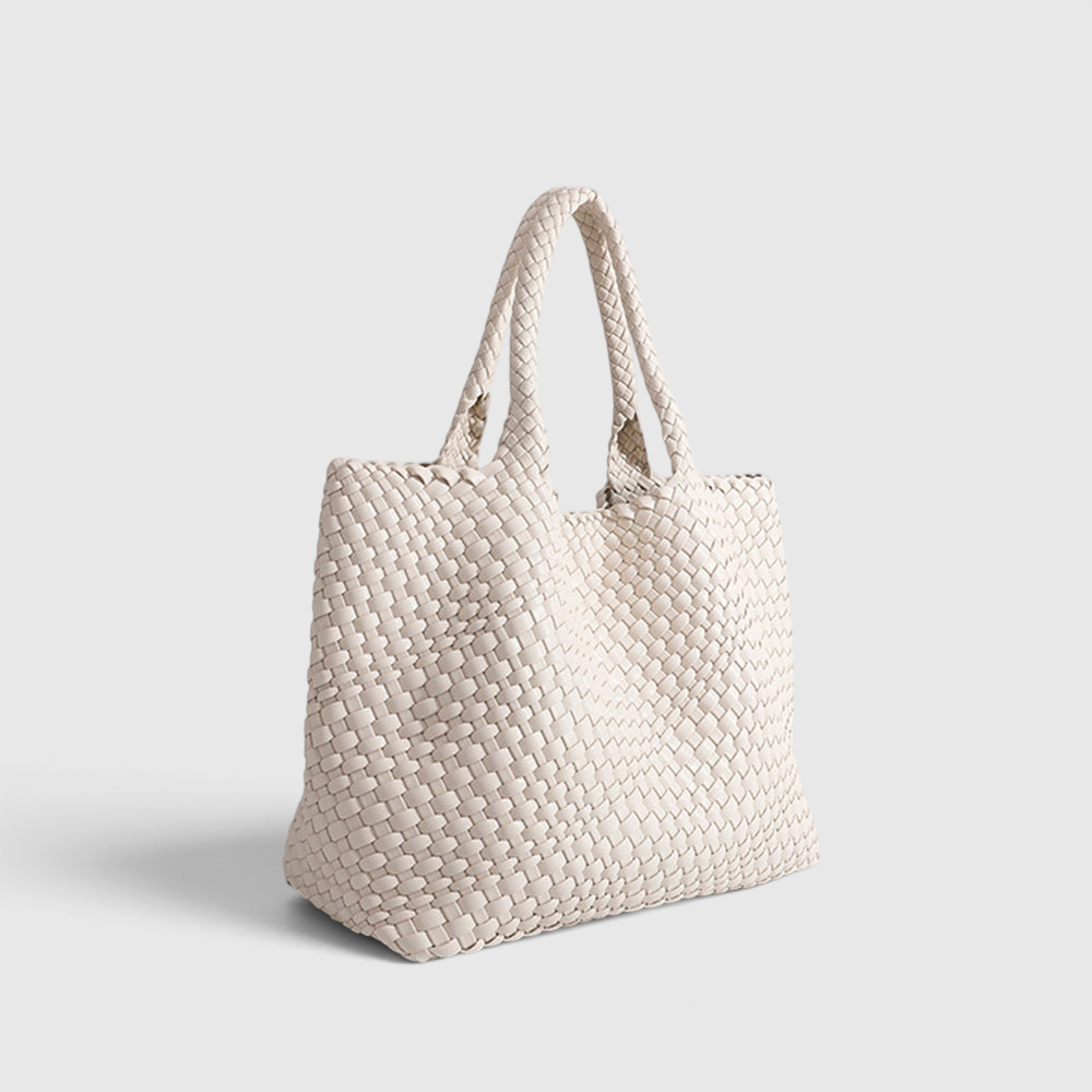 Sac Cabas Tissé – Sac à Main de Luxe au Design Spacieux