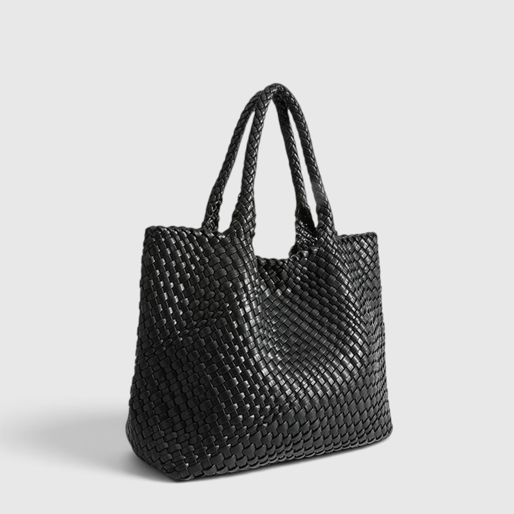 Sac Cabas Tissé – Sac à Main de Luxe au Design Spacieux