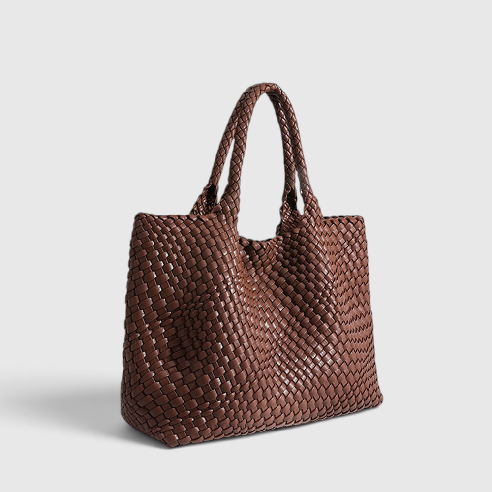 Sac Cabas Tissé – Sac à Main de Luxe au Design Spacieux