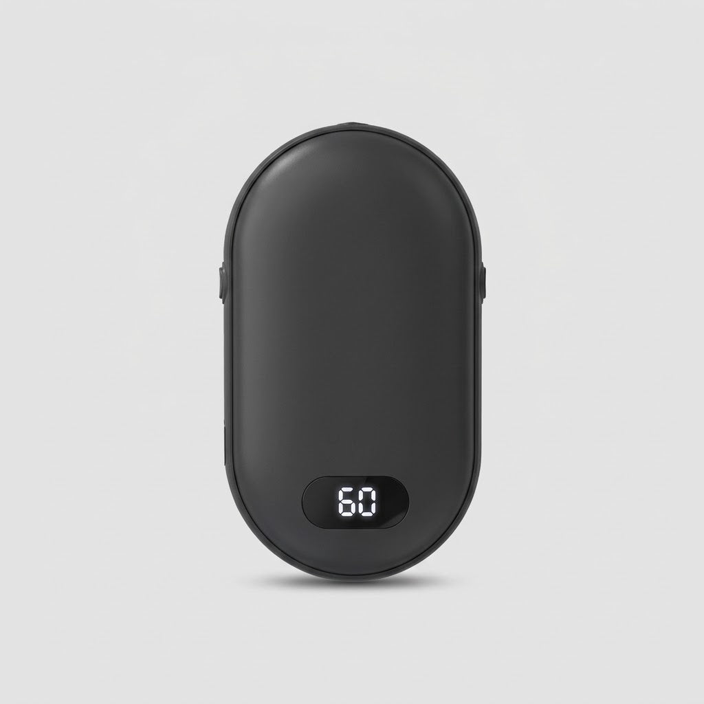 Chauffe-Mains Batterie Externe 2-en-1 - Chargeur USB de Poche