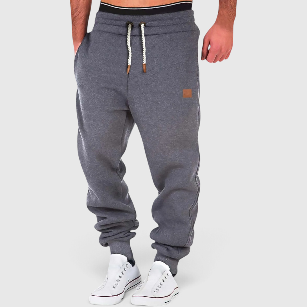 Jogger Marine Décontracté pour Homme - Pantalon de Jogging Quotidien