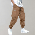Jogging Cargo Homme - Pantalon de Sport Coupe Décontractée