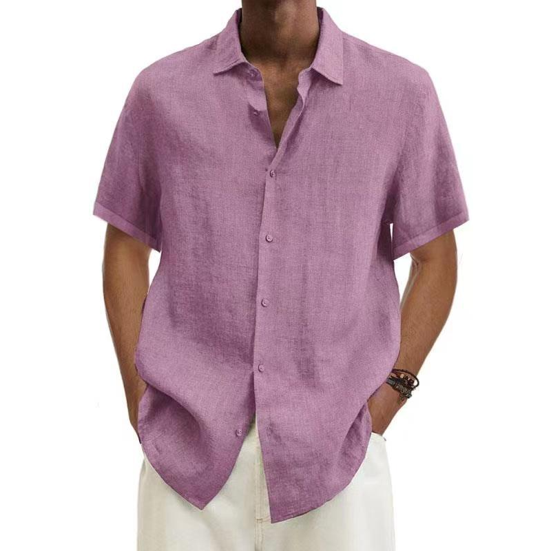 Chemise Homme Manches Courtes Casual - Chemise Quotidienne