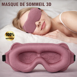 Mască de somn 3D reglabilă - confort anti-lumină pentru bărbați și femei
