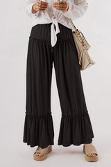 Pantaloni bootcut confortabili pentru femei, din material respirabil