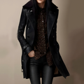 Eleganter Damen Trenchcoat für den Winter Herbstkollektion