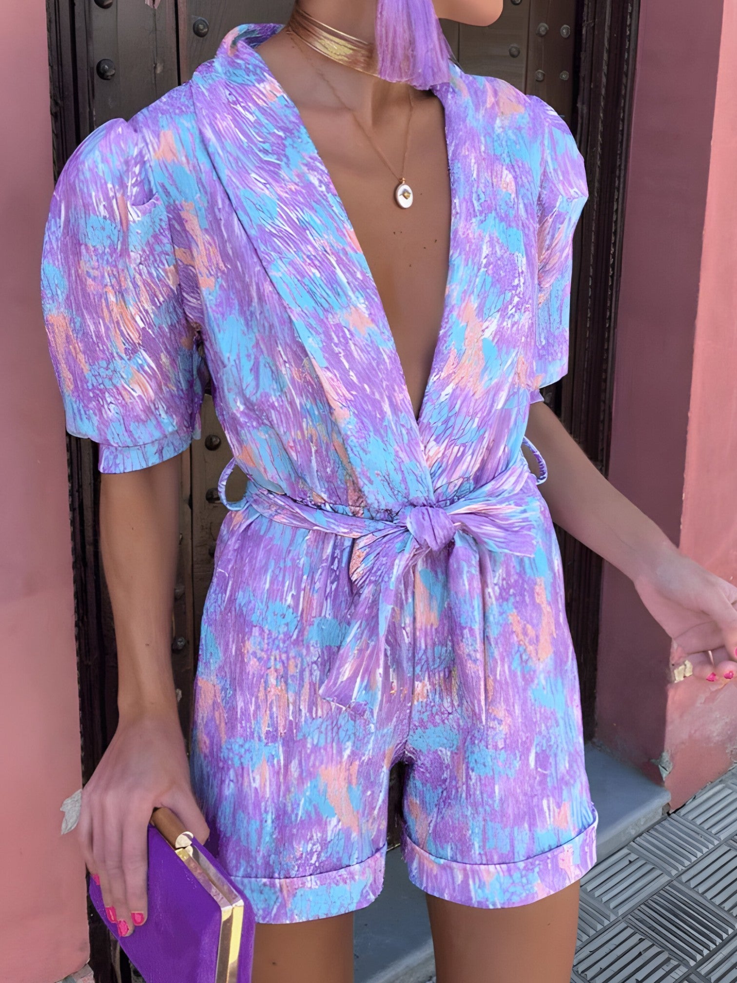Combinaison Jumpsuit Femme Élégante et Confortable pour Soirée ou