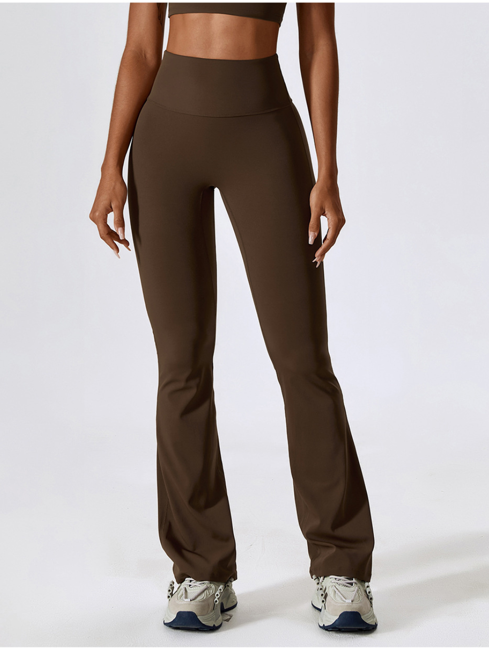 Legging Sport Femme Taille Haute Évasé 4