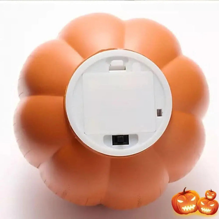 Lampe Citrouille Scintillante avec Minuterie - Décor LED Halloween