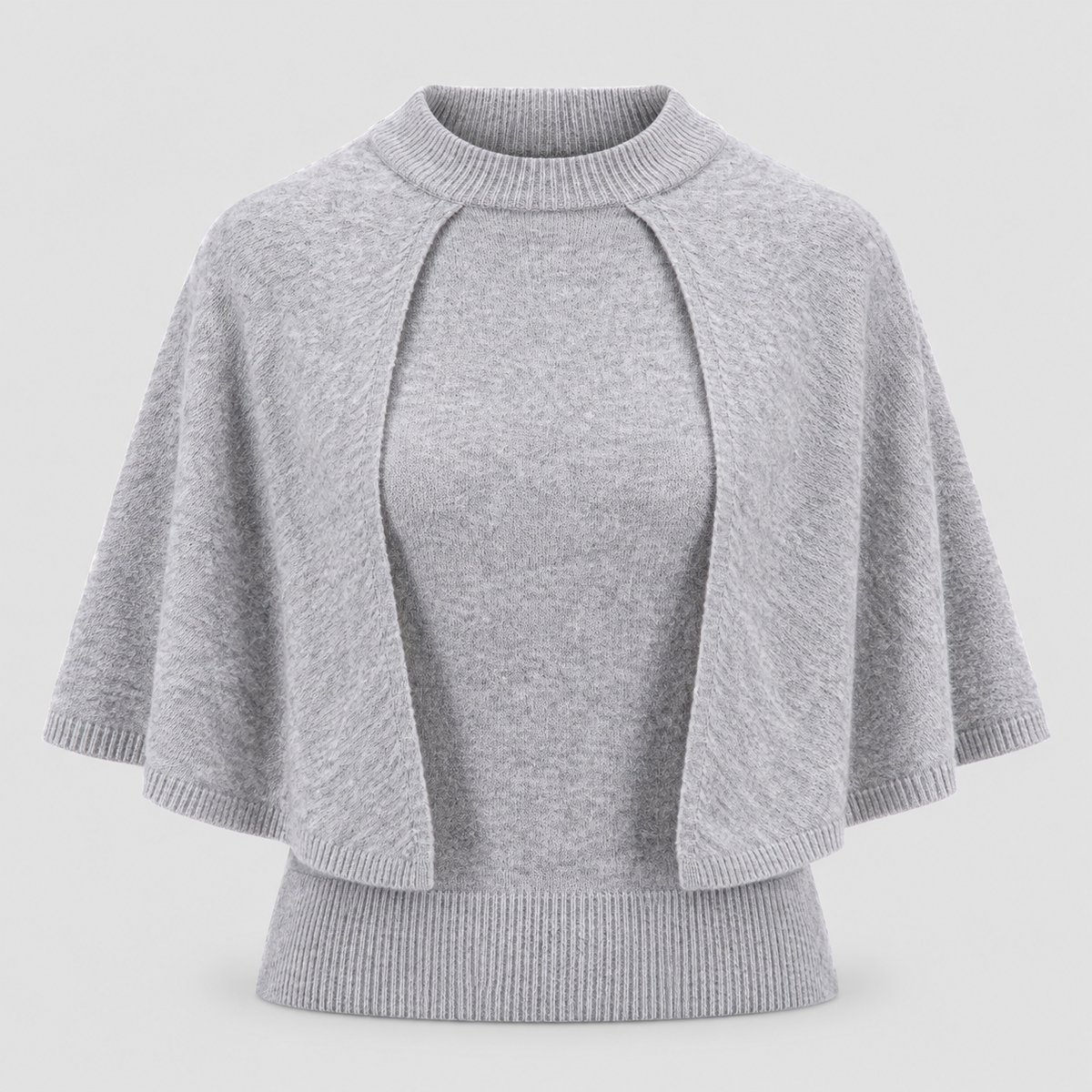 Pull en Maille avec Cape