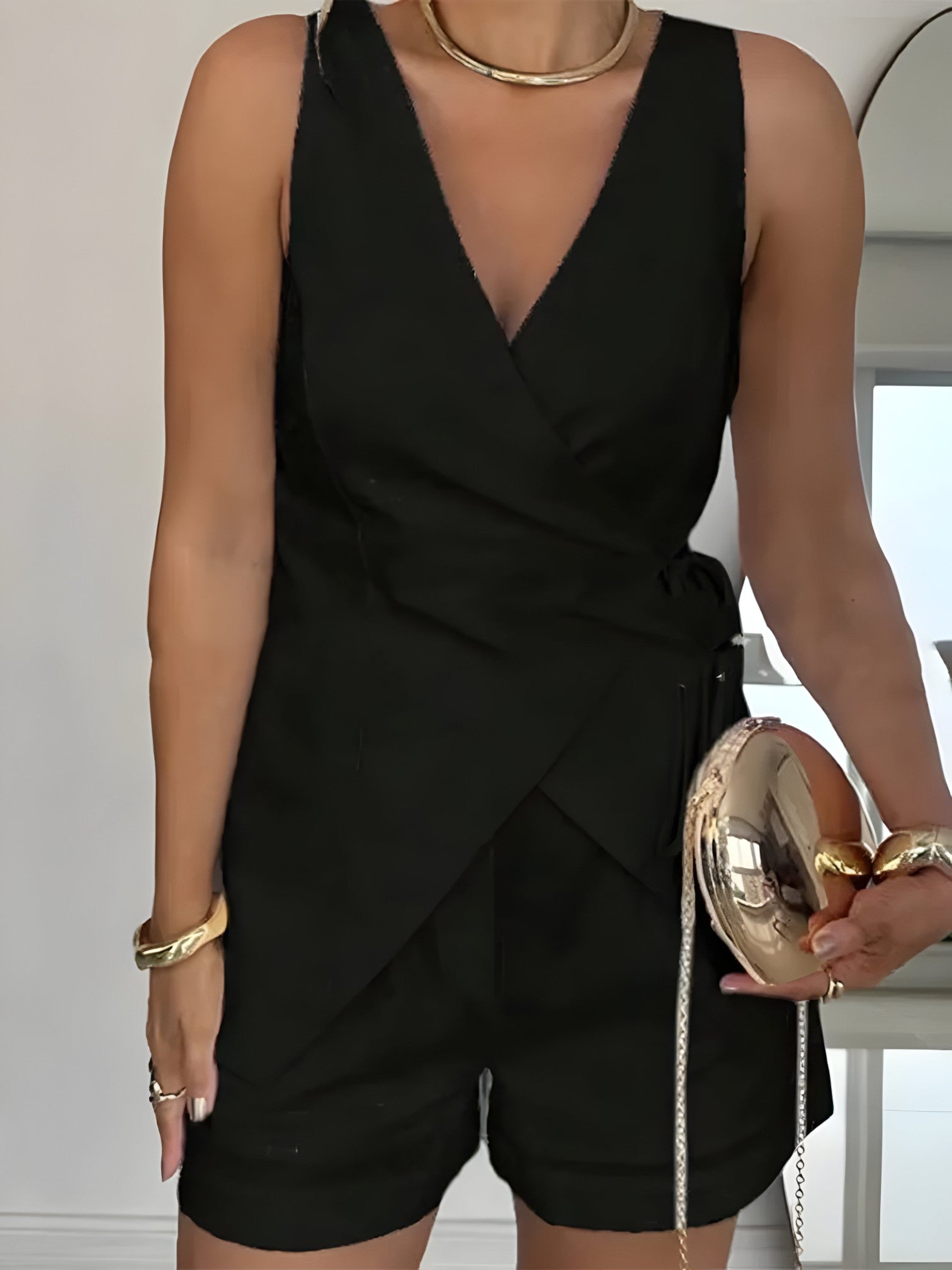Elegantes 2-teilige Damen-Set mit langem Rock und Oberteil