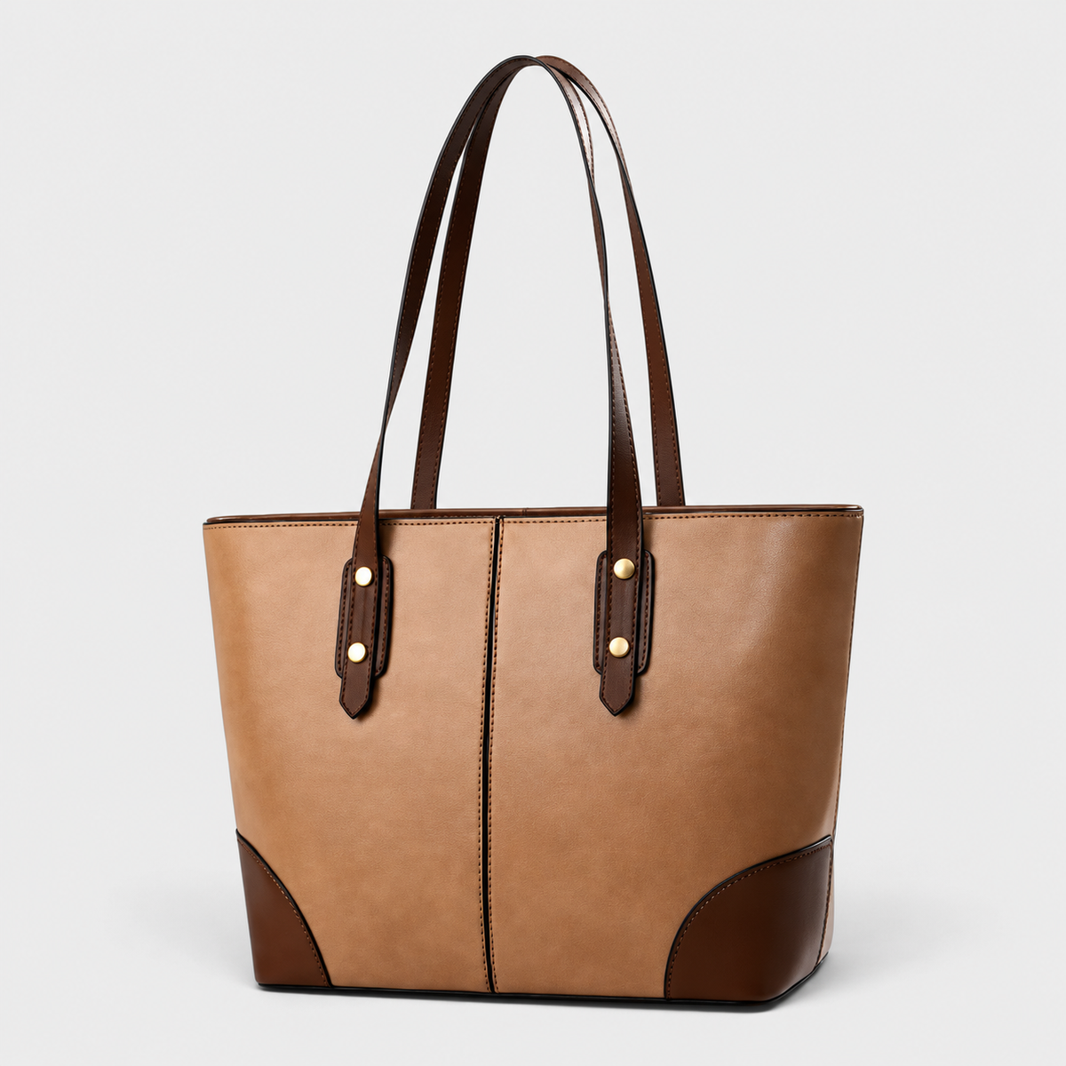 Sac à Main Épaule Vintage en Cuir Femme Grande Capacité