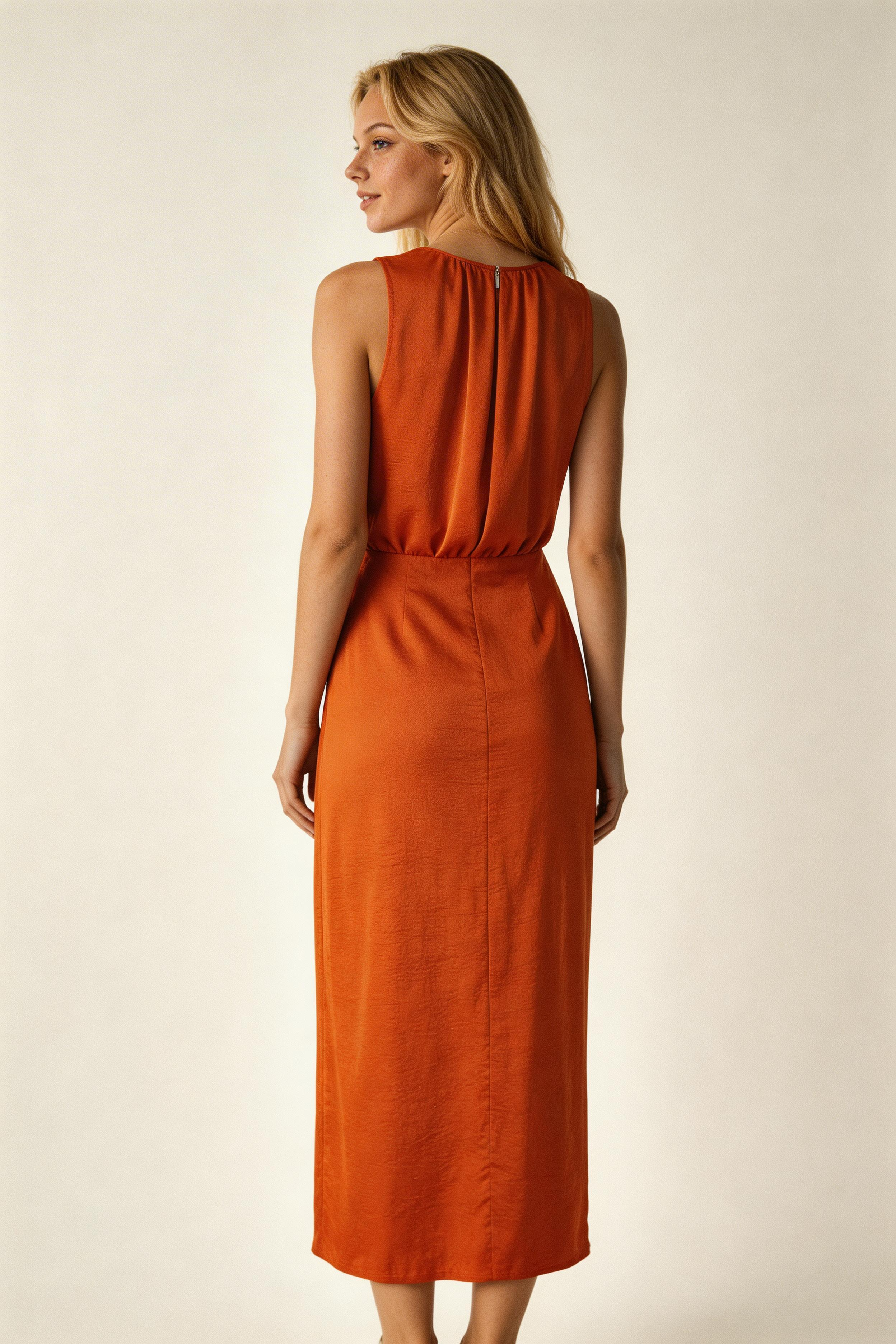 Elegantes Midikleid für Damen, bequem aus Jersey, ideal für