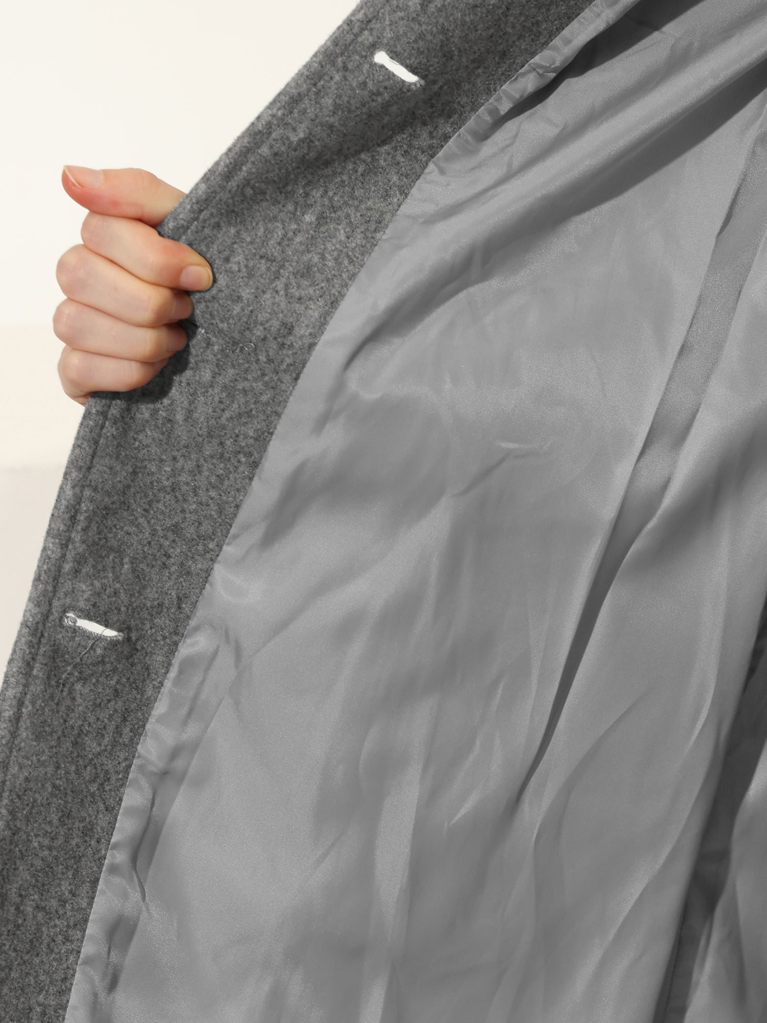 Manteau D'Hiver Femme Élégant Ajusté 4