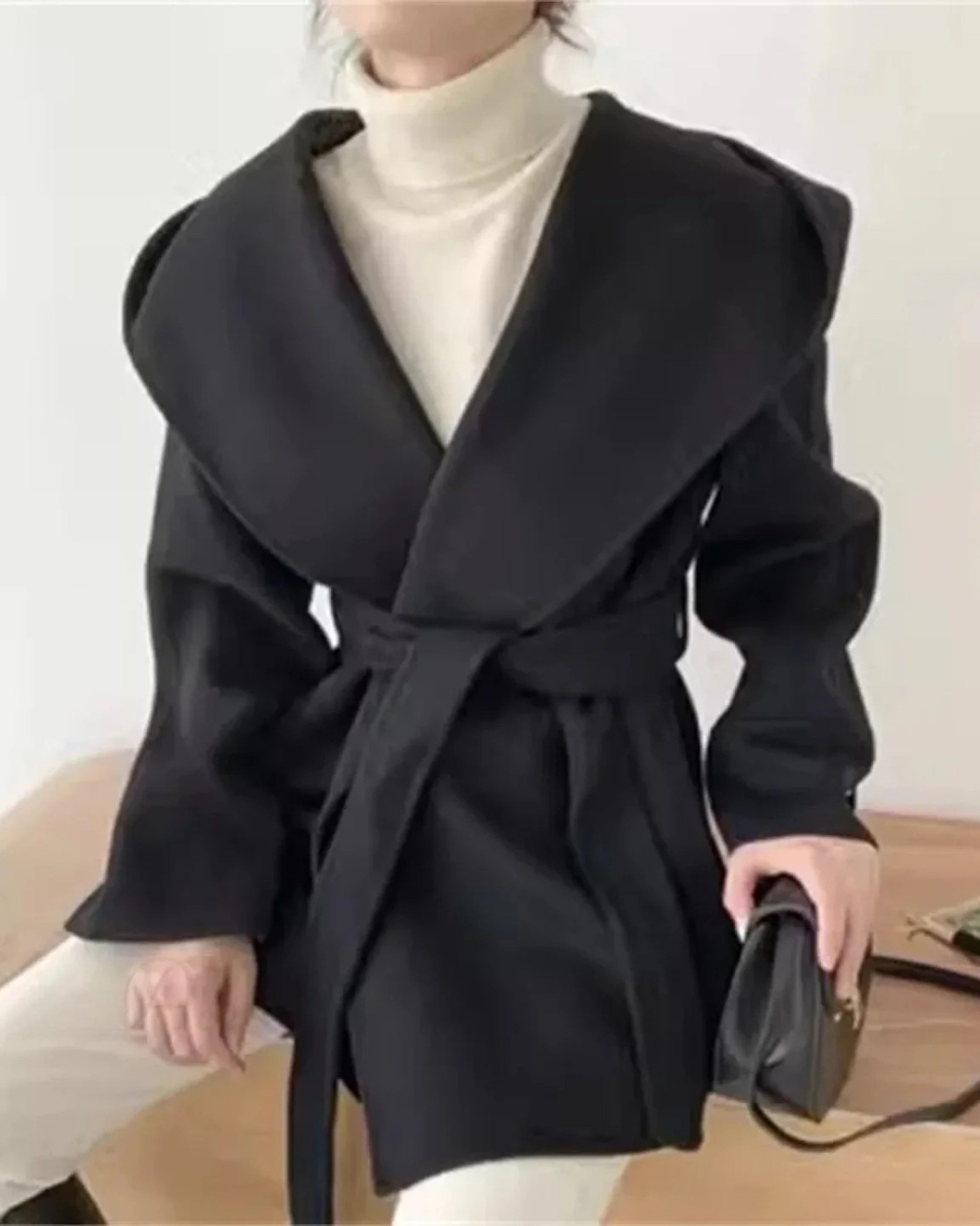 Manteau Femme Capuche Style Coton Autumn Collection