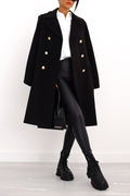 Manteau Femme à Double Boutonnage Laine Autumn Collection