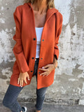 Warmer Damen-Wintermantel aus Polyester Herbstkollektion