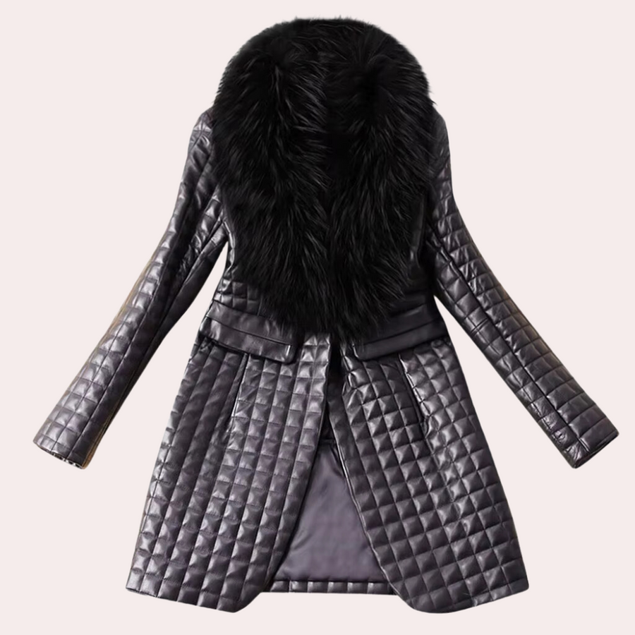 Manteau Hiver Femme Élégant Long Polyvalent 1