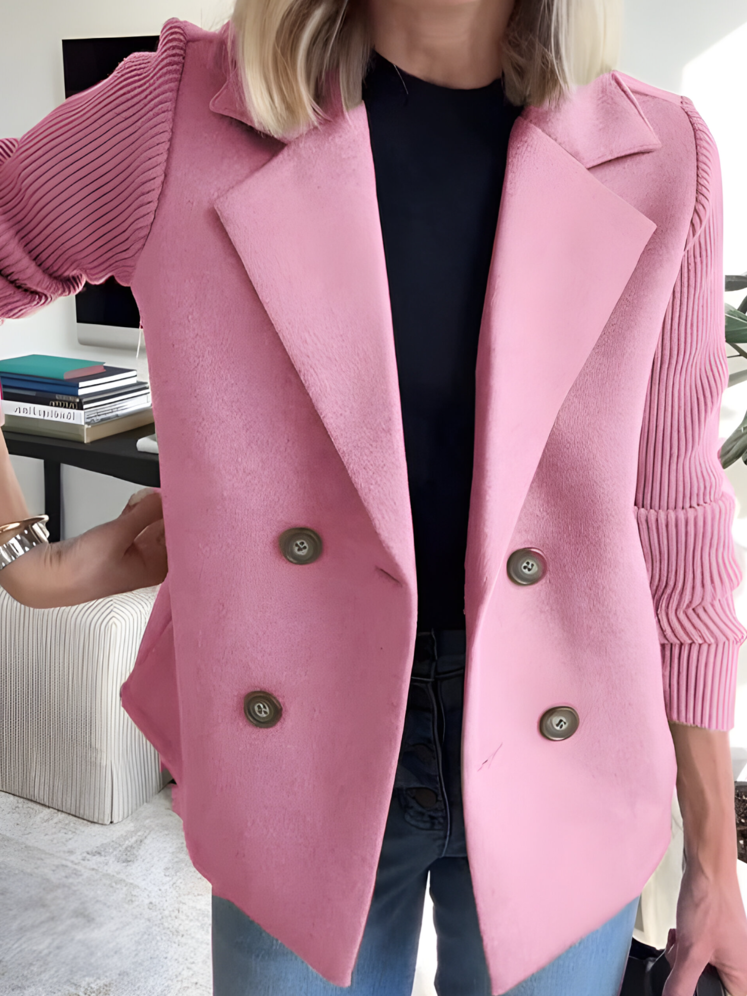 Manteau Hiver Femme Long Autumn Collection Gioupe Deux Pièces