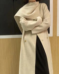 Manteau Hiver Femme Long en Laine Autumn Collection