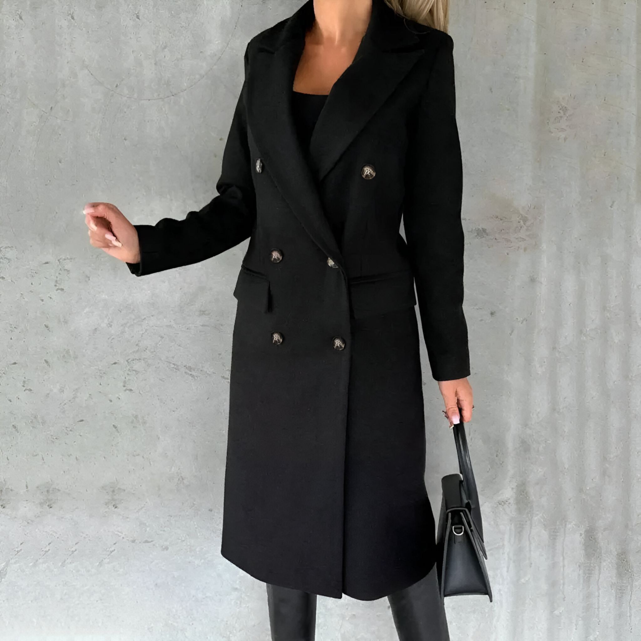 Manteau Hiver Femme Long Polyester Autumn Collection
