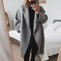 Manteau Long Élégant pour Femme Autumn Collection