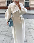Manteau Long Femme Hiver et Pratique Mode Hiver