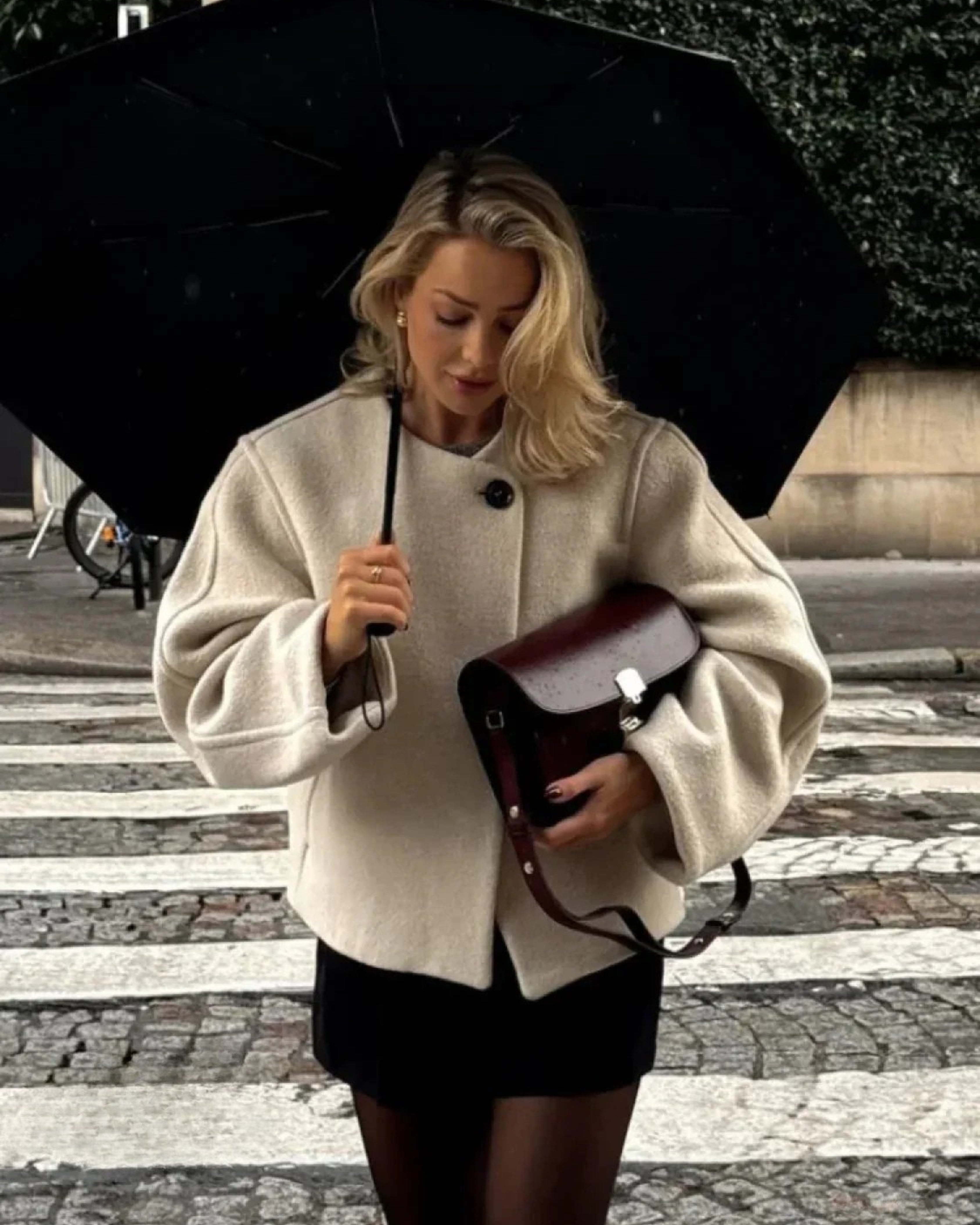 Manteau Long Femme en Laine d'Agneau Autumn Collection