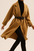 Wintermantel für Damen aus Baumwolle, Herbstkollektion