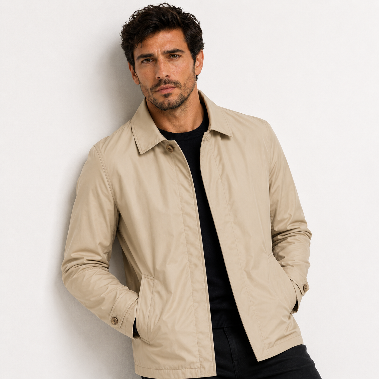 Eleganter urbaner Mantel für Herren für einen modernen Stil  