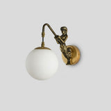 Applique Murale Orbe Rustique - Design Vintage