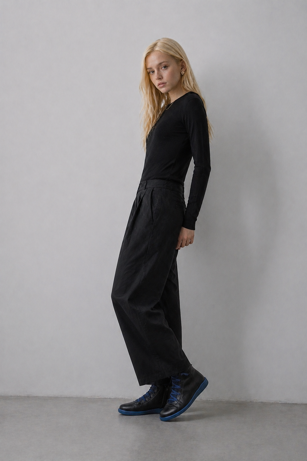 Bottines confortables pour femme, élégantes en cuir souple,