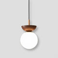 Plafonnier Orbe Nordique Grain de Bois - Accent Métal