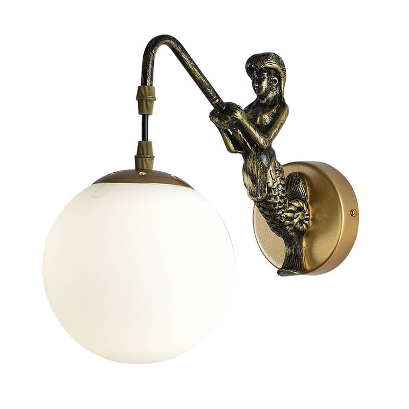 Applique Murale Orbe Rustique - Design Vintage