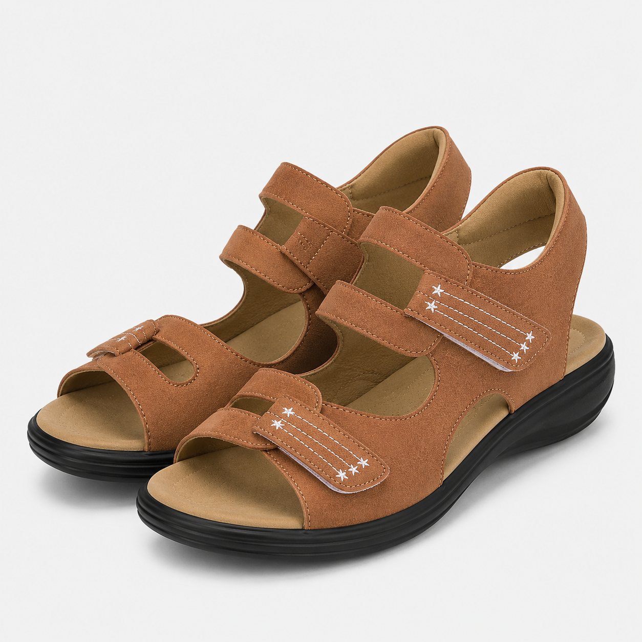 Orthopédiques Sandales Femmes - Confortables Ergonomiques Sandales d'été