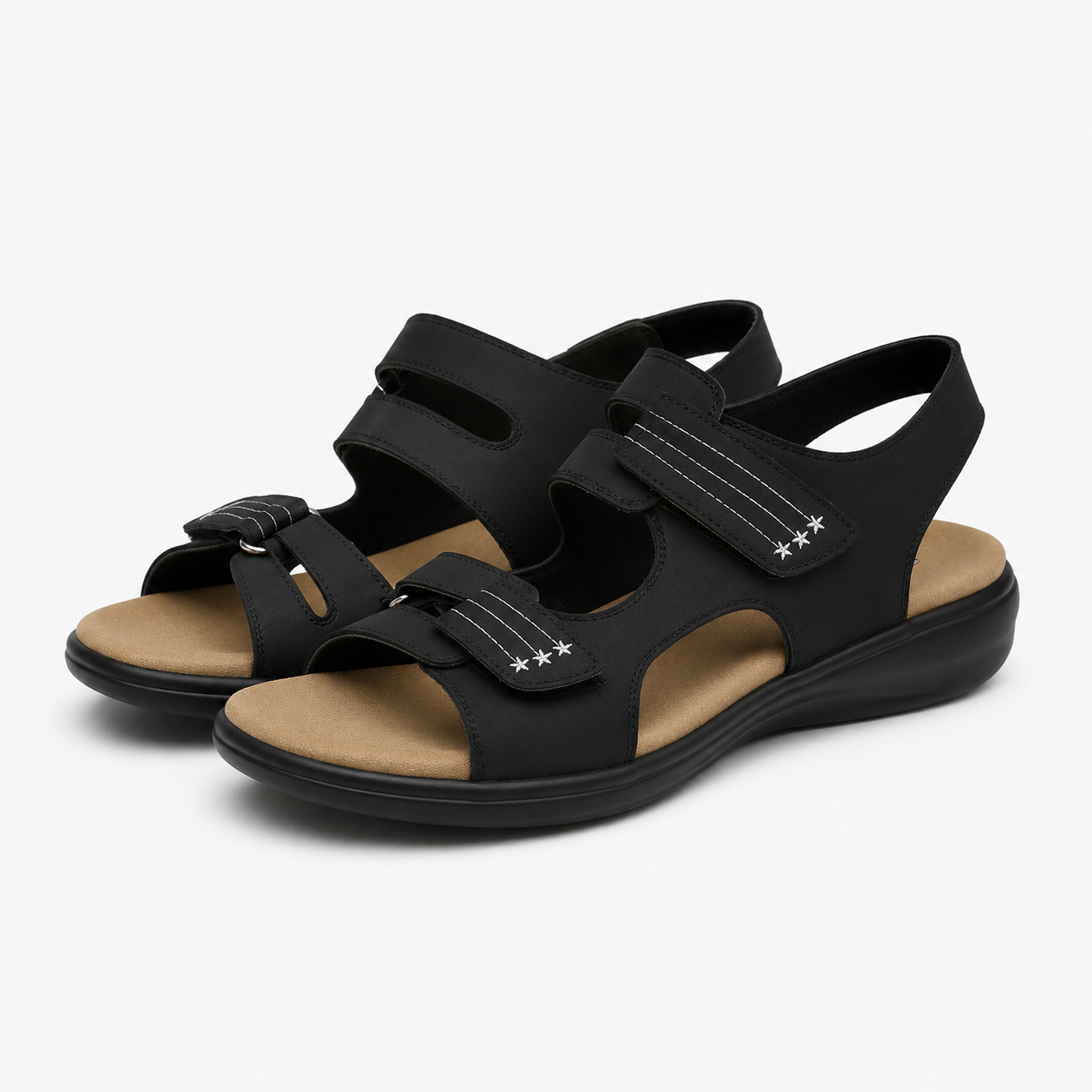 Orthopédiques Sandales Femmes - Confortables Ergonomiques Sandales d'été